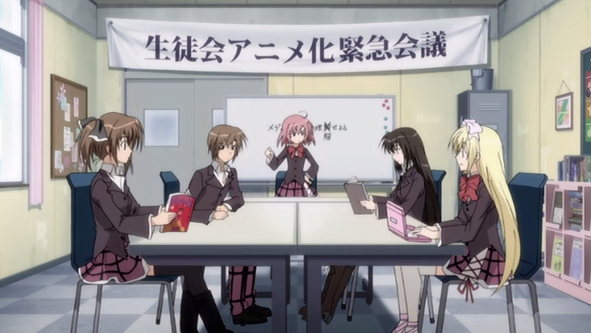 Best student council anime